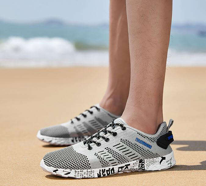 Chaussures d'eau Airflow Fashion Gris de chez Splash Shoes