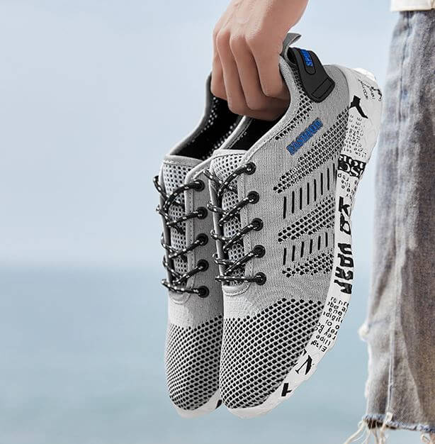 Chaussures d'eau Airflow Fashion Gris de chez Splash Shoes