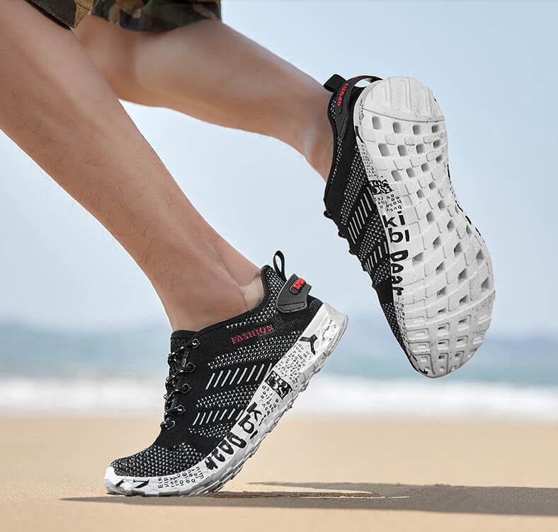 Chaussures d'eau Airflow Fashion Noir de chez Splash Shoes