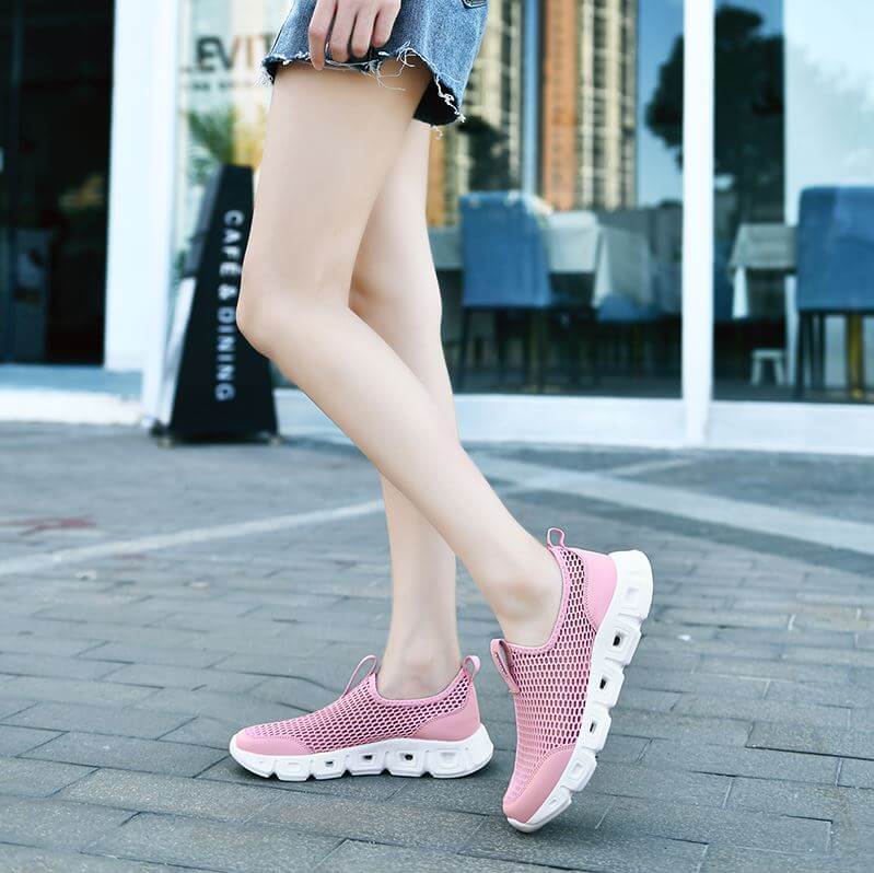 Chaussures aquatiques Airflow roses de Splash Shoes