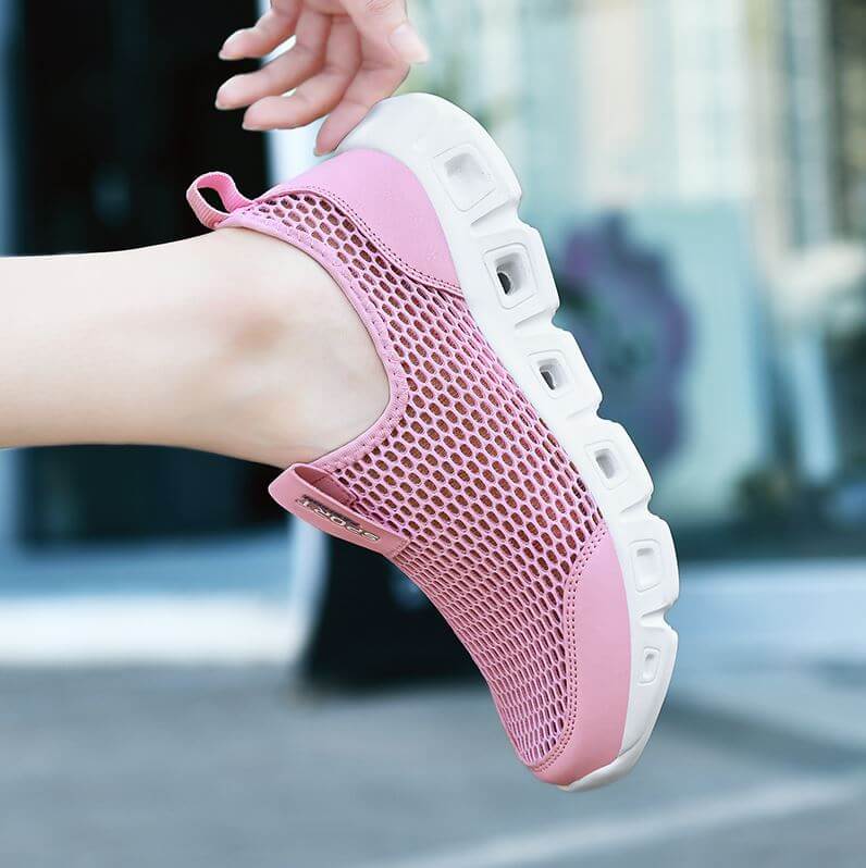 Chaussures aquatiques Airflow roses de Splash Shoes