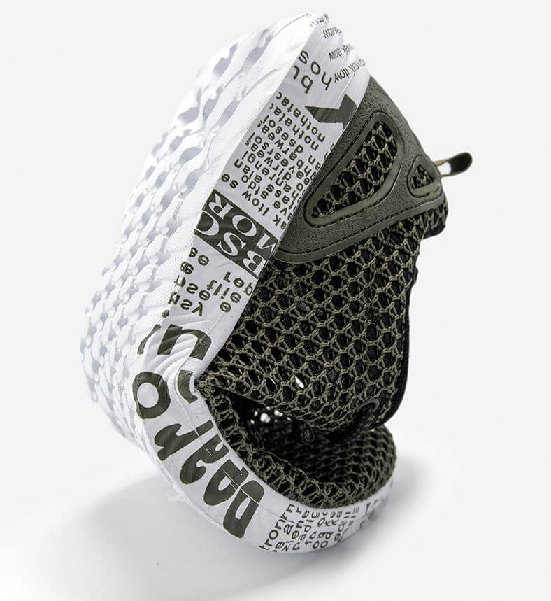 Chaussures aquatiques Airflow vert de chez Splash Shoes