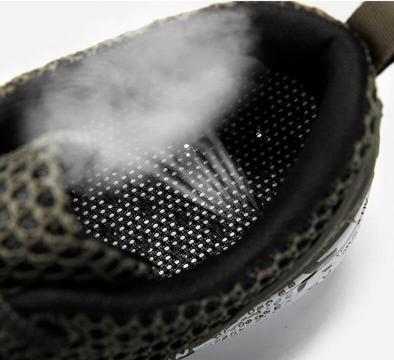 Chaussures aquatiques Airflow vert de chez Splash Shoes