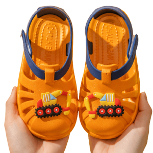 Sandales Plastique Pelle Orange - Aquashoes