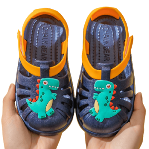 Sandales Plastique Dino bleu - Aquashoes